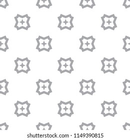 Seamless geometric ornamental vector pattern