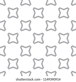 Seamless geometric ornamental vector pattern