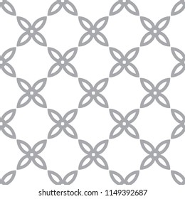 Seamless geometric ornamental vector pattern