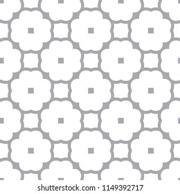 Seamless geometric ornamental vector pattern