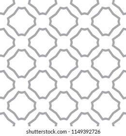 Seamless geometric ornamental vector pattern