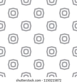 Seamless geometric ornamental vector pattern