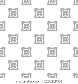 Seamless geometric ornamental vector pattern