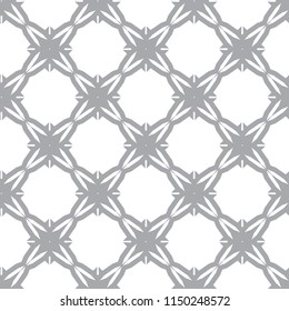 Seamless geometric ornamental vector pattern