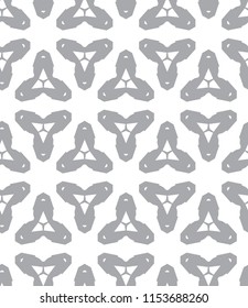 Seamless geometric ornamental vector pattern