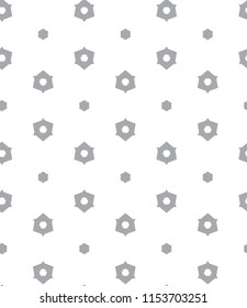 Seamless geometric ornamental vector pattern