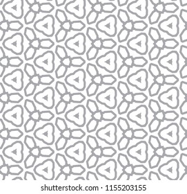 Seamless geometric ornamental vector pattern