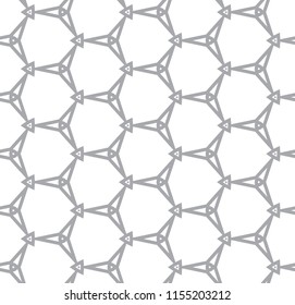 Seamless geometric ornamental vector pattern
