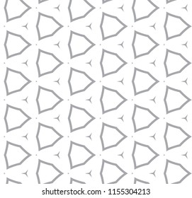 Seamless geometric ornamental vector pattern