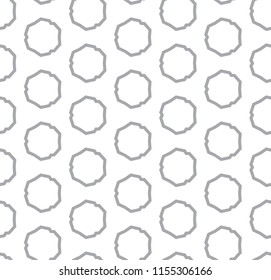 Seamless geometric ornamental vector pattern