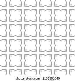 Seamless geometric ornamental vector pattern