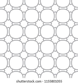 Seamless geometric ornamental vector pattern
