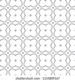 Seamless geometric ornamental vector pattern