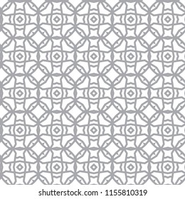 Seamless geometric ornamental vector pattern