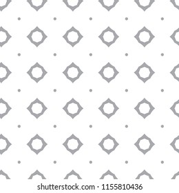 Seamless geometric ornamental vector pattern