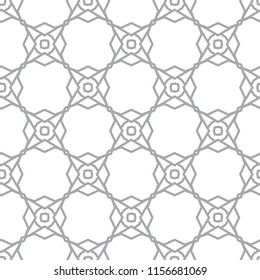 Seamless geometric ornamental vector pattern