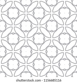 Seamless geometric ornamental vector pattern