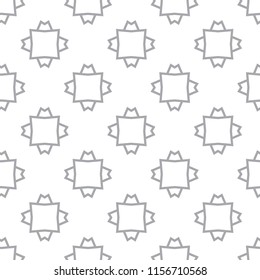 Seamless geometric ornamental vector pattern