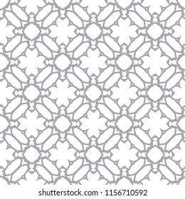 Seamless geometric ornamental vector pattern