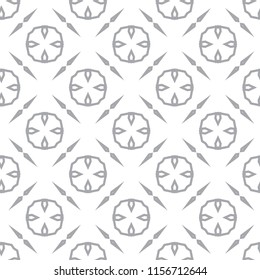 Seamless geometric ornamental vector pattern