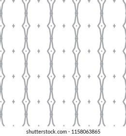 Seamless geometric ornamental vector pattern