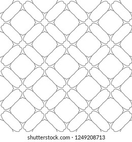Seamless geometric ornamental vector pattern