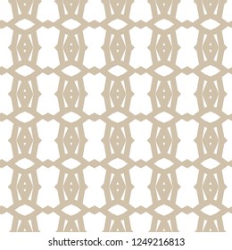 Seamless geometric ornamental vector pattern