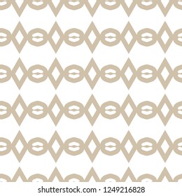 Seamless geometric ornamental vector pattern