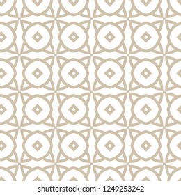 Seamless geometric ornamental vector pattern