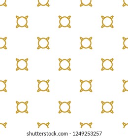 Seamless geometric ornamental vector pattern