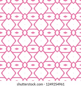 Seamless geometric ornamental vector pattern
