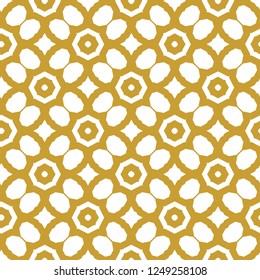 Seamless geometric ornamental vector pattern