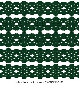 Seamless geometric ornamental vector pattern