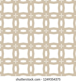 Seamless geometric ornamental vector pattern
