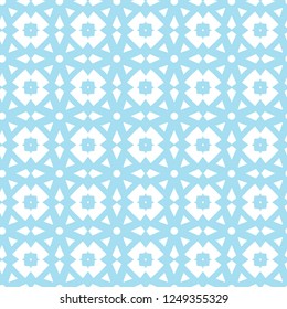 Seamless geometric ornamental vector pattern