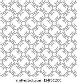 Seamless geometric ornamental vector pattern