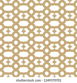 Seamless geometric ornamental vector pattern