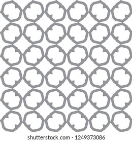 Seamless geometric ornamental vector pattern