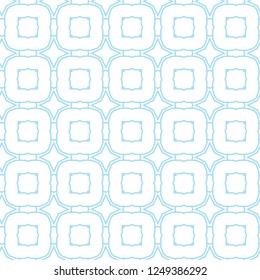 Seamless geometric ornamental vector pattern