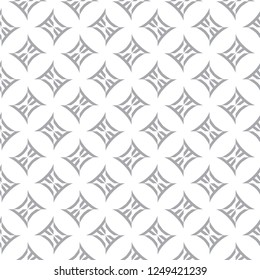 Seamless geometric ornamental vector pattern