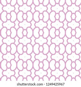 Seamless geometric ornamental vector pattern