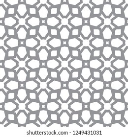 Seamless geometric ornamental vector pattern