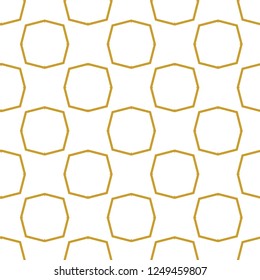 Seamless geometric ornamental vector pattern