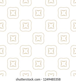 Seamless geometric ornamental vector pattern