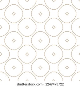 Seamless geometric ornamental vector pattern