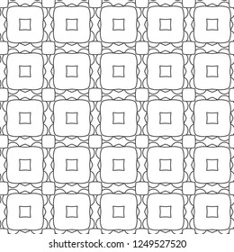 Seamless geometric ornamental vector pattern