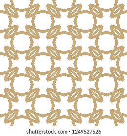 Seamless geometric ornamental vector pattern