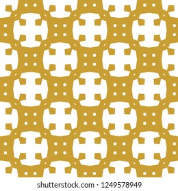 Seamless geometric ornamental vector pattern