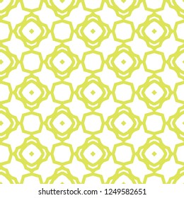 Seamless geometric ornamental vector pattern