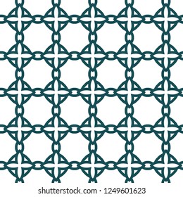 Seamless geometric ornamental vector pattern